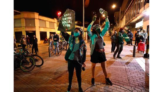 Manifestaciones en Bogotá