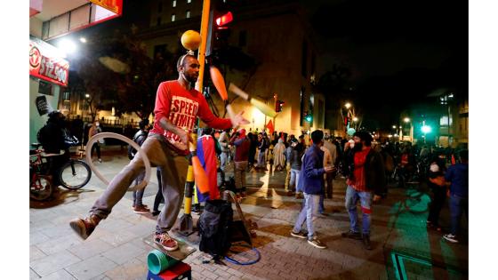 Manifestaciones en Bogotá