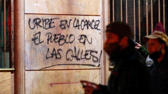 Manifestaciones en Bogotá