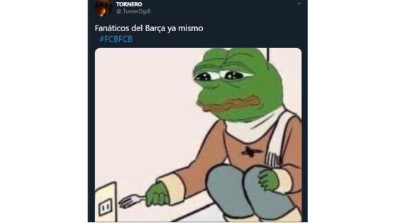 Meme de la goleada del Bayern al Barcelona. Meme de la goleada del Bayern al Barcelona.