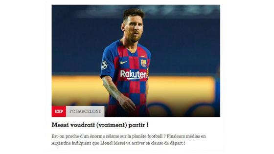 France Football, Francia