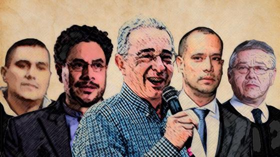 Quién es quién en el caso de Álvaro Uribe