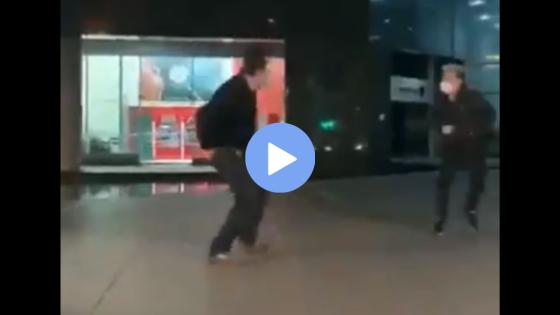 Ciudadano amenazó con sacar la pistola durante marchas por Uribe en Bogotá Ciudadano amenazó con sacar la pistola durante marchas por Uribe en Bogotá