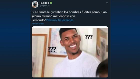 Meme Pasión de Gavilanes.