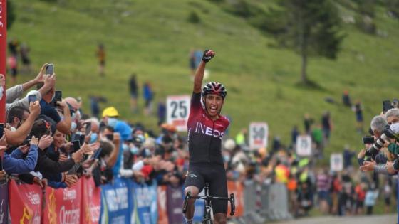 Egan Bernal etapa 3 ruta de occitania Egan Bernal etapa 3 ruta de occitania