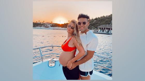 Lorelei Taron y Radamel Falcao Lorelei Taron y Radamel Falcao