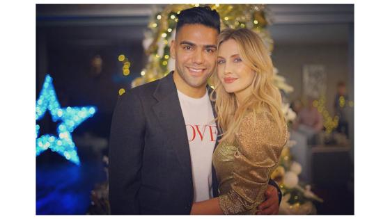 Lorelei Taron y Radamel Falcao Lorelei Taron y Radamel Falcao