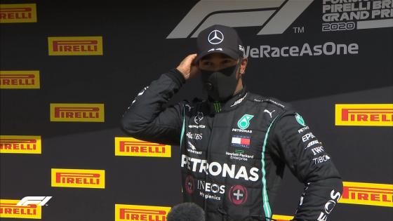 Lewis Hamilton en GP de Inglaterra