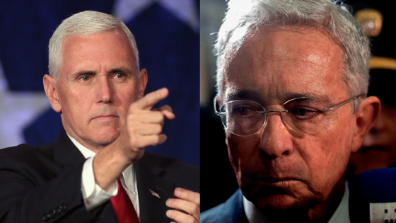 Mike Pence Álvaro Uribe Mike Pence Álvaro Uribe
