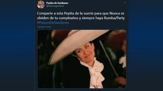 Meme Pasión de Gavilanes.
