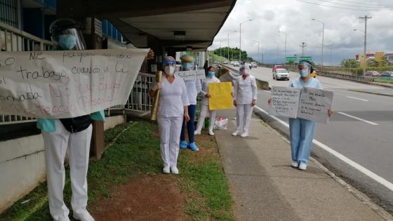 protesta personal médico panamá