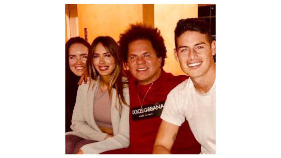 Shannon de Lima y James Rodríguez Shannon de Lima y James Rodríguez
