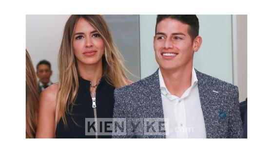 Shannon de Lima y James Rodríguez