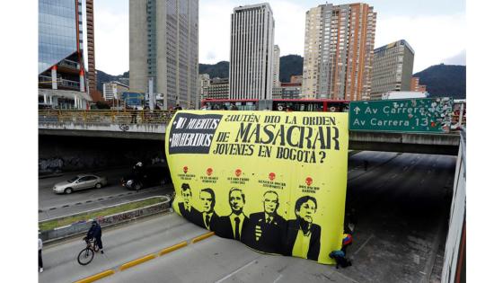Protesta en Bogotá 21 de septiembre. Protesta en Bogotá 21 de septiembre.