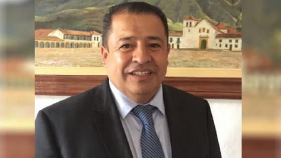 Josué Javier Castellanos Morales, alcalde Villa de Leyva