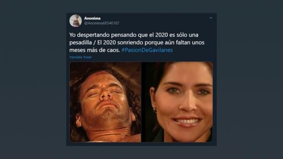 Meme del secuestro de Dínora Rosales a Juan Reyes en Pasión de Gavilanes.