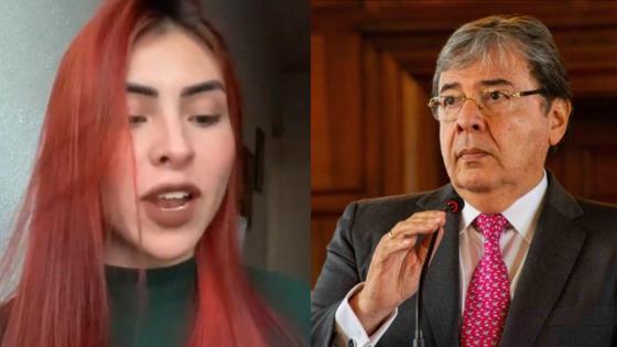 "Usted es un mediocre, renuncie": hermana de Dilan Cruz al Mindefensa