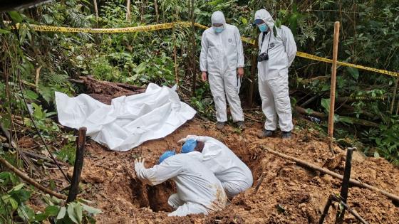 Fosa común secta religiosa en Panamá