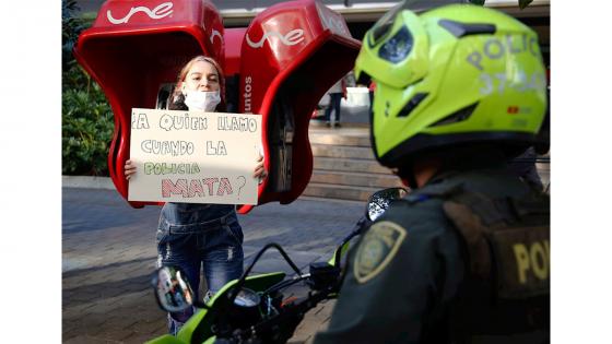 Protestas contra la violencia policial en Colombia