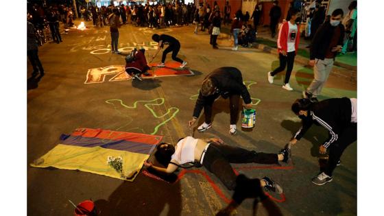 Protestas contra la violencia policial en Colombia