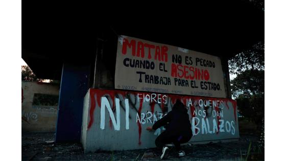 Protestas contra la violencia policial en Colombia