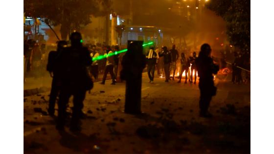 Protestas contra la violencia policial en Colombia