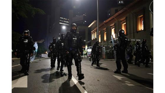 Protestas contra la violencia policial en Colombia