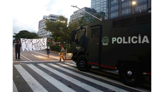 Protestas contra la violencia policial en Colombia