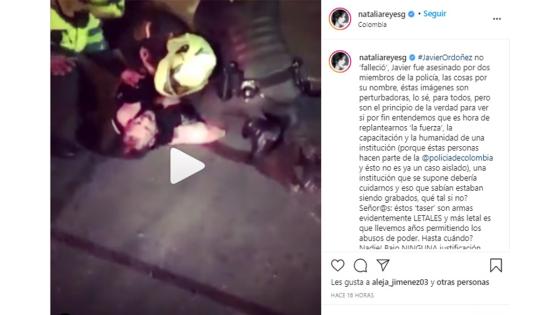 Mensaje de Natalia Reyes