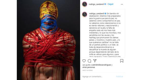 Mensaje de Rodrigo Candamil