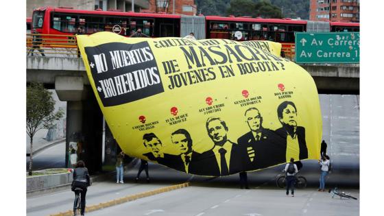 Protesta en Bogotá 21 de septiembre.