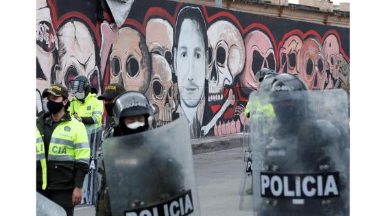 Protesta en Bogotá 21 de septiembre.