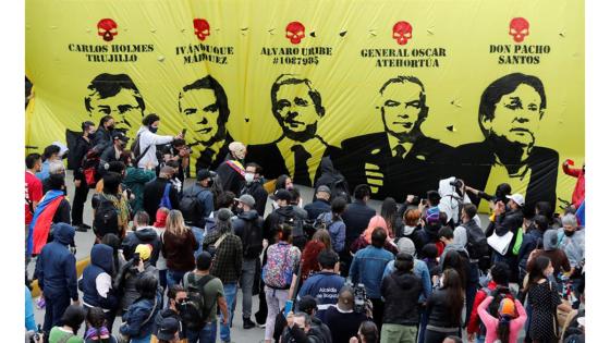 Protesta en Bogotá 21 de septiembre.