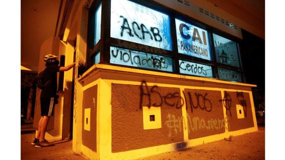 Disturbios en Bogotá en protesta contra el abuso policial