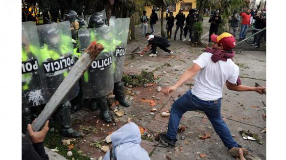 Disturbios en Bogotá en protesta contra el abuso policial