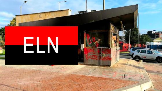 ELN reconoce su participación en actos vandálicos contra CAI en Bogotá ELN reconoce su participación en actos vandálicos contra CAI en Bogotá