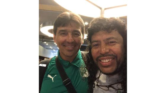 Eduardo Niño y René Higuita