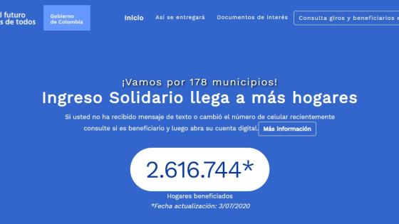 Ingreso solidario Ingreso solidario
