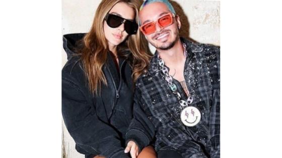 J Balvin y Valentina Ferrer. J Balvin y Valentina Ferrer.