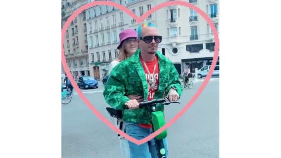 J Balvin y Valentina Ferrer. J Balvin y Valentina Ferrer.
