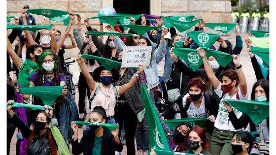 Manifestaciones a favor de la despenalización del aborto