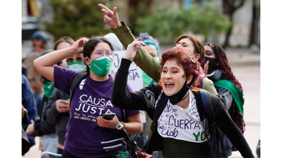 Manifestaciones a favor de la despenalización del aborto
