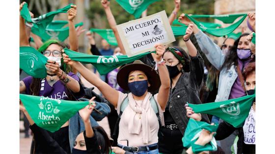 Manifestaciones a favor de la despenalización del aborto