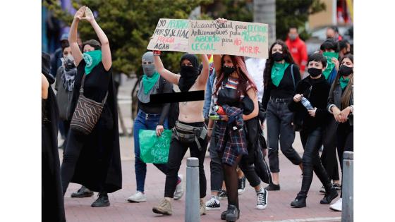 Manifestaciones a favor de la despenalización del aborto