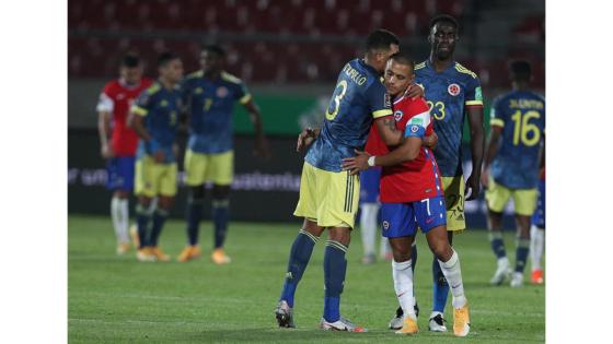 Eliminatorias al mundial Catar 2022, Colombia vs Chile. Eliminatorias al mundial Catar 2022, Colombia vs Chile.