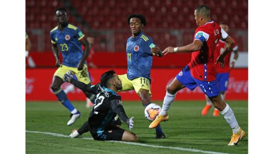 Eliminatorias al mundial Catar 2022, Colombia vs Chile. Eliminatorias al mundial Catar 2022, Colombia vs Chile.