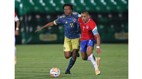 Eliminatorias al mundial Catar 2022, Colombia vs Chile.