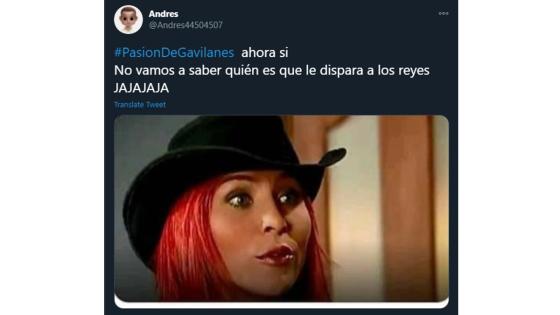 Meme de la reaparición de Dínora Rosales en Pasión de Gavilanes.