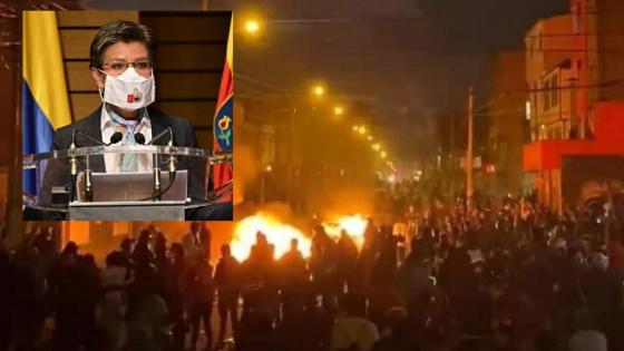 Claudia López habló sobre las muertes violentas durante protestas en Bogotá Claudia López habló sobre las muertes violentas durante protestas en Bogotá