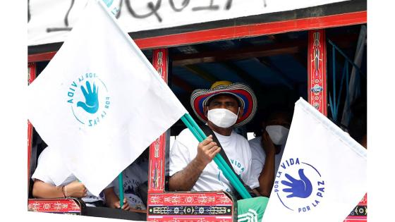 Marcha de peregrinación por la vida y la paz
